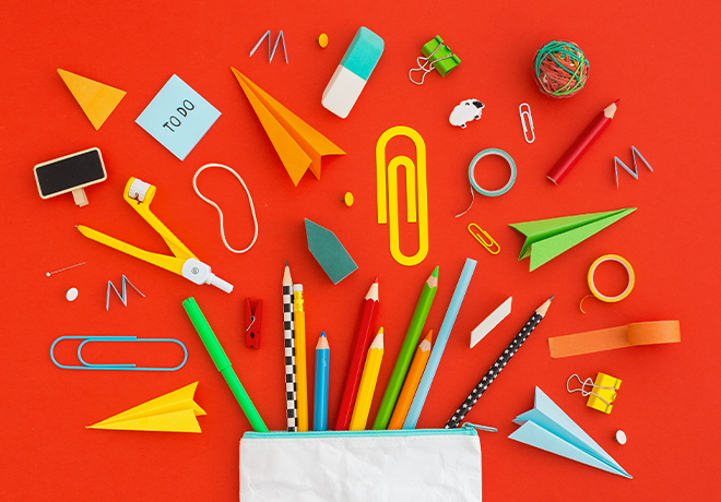 Разнообразие канцтоваров